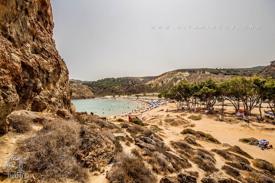 Tlemcen Vacances - La plage de PorSay (moskarda 2), qui se rapelle du camping des cooperants?