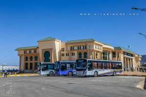 Nouvelle gare routière de Tlemcen à l'entrée de la ville (Cars et Taxis inter-wilayas)