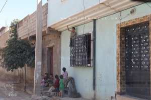 Enfants du Village Merazga, situé entre Zenata et Hennaya