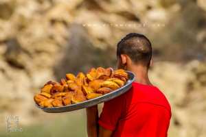 Porsay : vendeur de beignets et thé