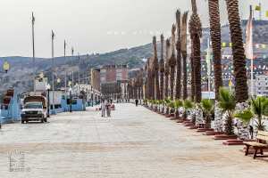 Le boulevard de Marsa Ben mhidi (Porsay) toujours propre