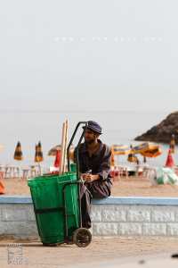 Propreté à Port Say (Mersa Ben mhidi)