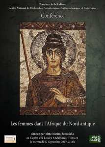 Femmes maghrébines de l’antiquité : Nacéra Benseddik lève le voile Conférence le 27 septembre à Tlemcen.