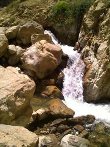 Les Cascades de Berbaga (Oued Taga, Algérie)