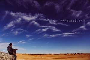 Visite du Village de Lahmar vu de loin lors d'une marche de Guentour