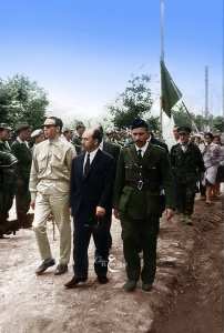 في زيارة الى الولاية 3 سنة 1962.