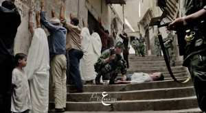 Un meurtre dans une rue étroite de la Casbah.