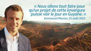 Planète (France) - Président Macron: Non à la mine d’or industrielle en Guyane !