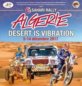Le Rallye Raid Challenge SAHARI 2017 marquera sa troisième  édition organisée par la Fédération Algérienne des sports Mécaniques