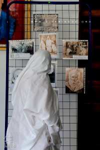 Femme en Hayek au Colloque sur Ain El Hout au Palais de la culture de Tlemcen (Mai 2016)