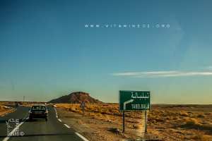 Plaque Tabelbala, RN6 vers Adrar et Tindouf ...