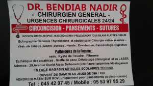 CABINET MEDICO CHIRURGICAL DR BENDIAB NADIR