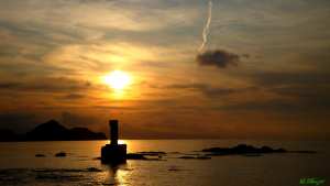 Coucher de soleil au mois de septembre