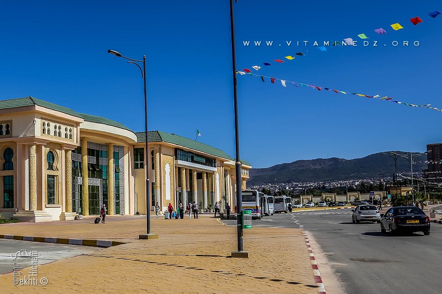 Nouvelle station bus car et taxis de Tlemcen à l'entrée de la ville