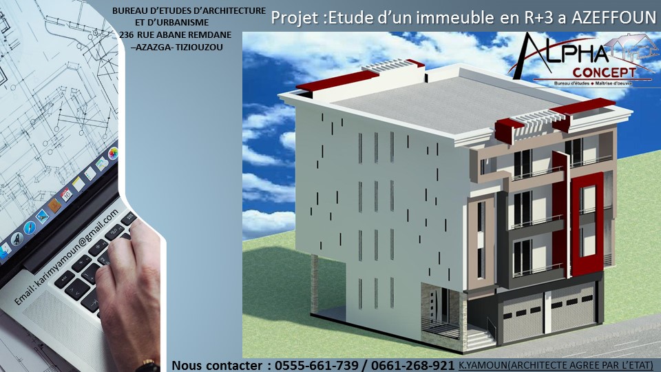 Etude d'un immeuble en R+3