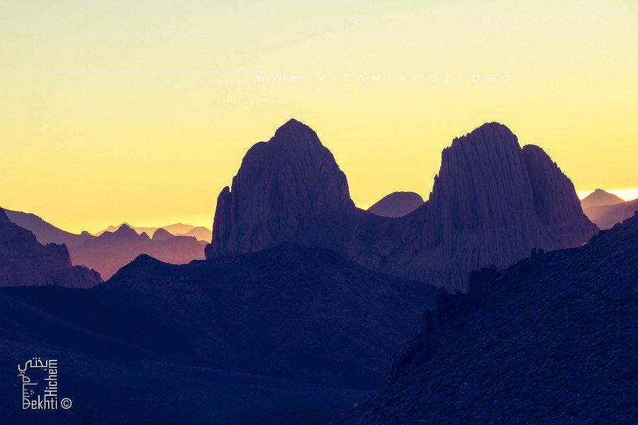 Vue de l'Assekrem ...