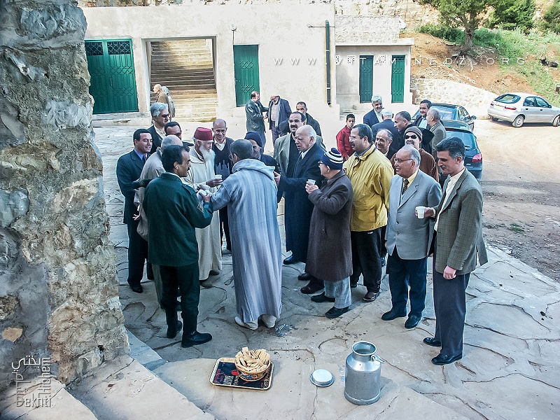 Tlemcen - Station Sidi Abdallah d'El Baal - Visite et commémoration le 07 Mai 2004