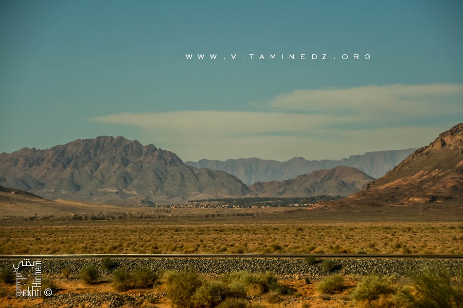 Vue de Figuig depuis l'Algerie (Beni Ounif, Bechar)