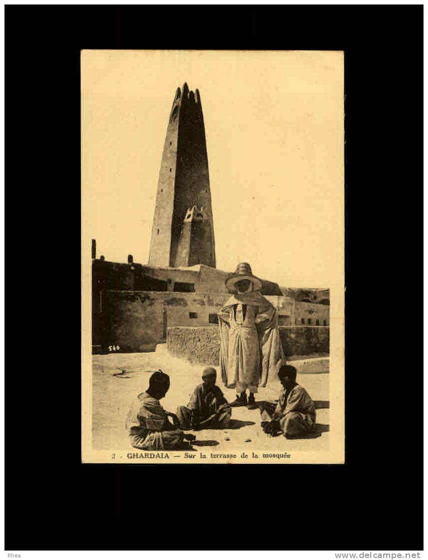la terrasse de  la grande mosquée