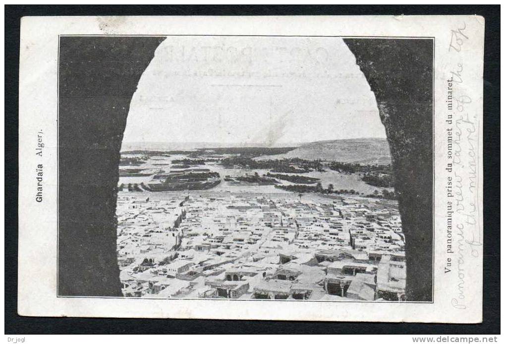 vue prise de sommet du minaret