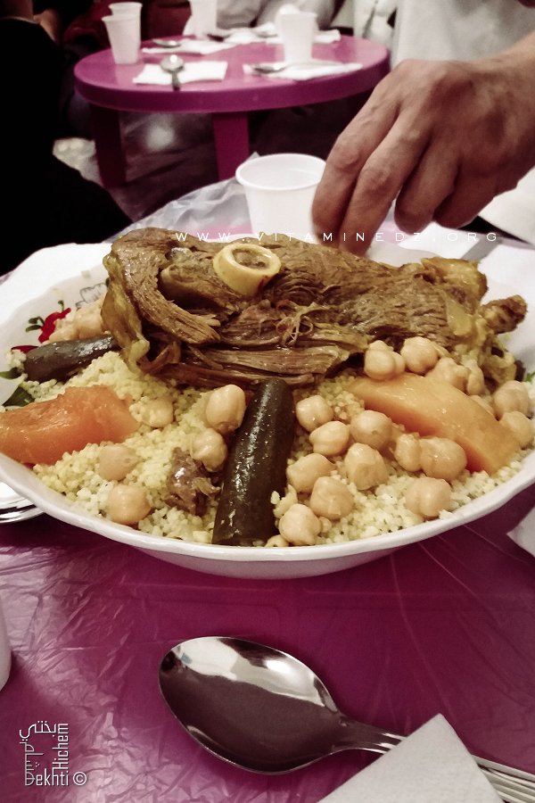 Couscous - Mawlid Ennabaoui à Tlemcen (Zaouia Bekhti, Rbat)