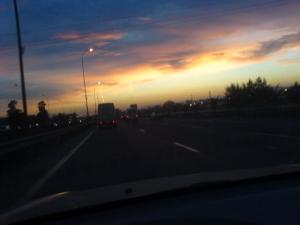 Lever du jour sortie d'Alger