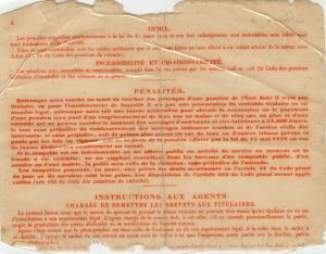 brevet de pension de hadj eddine boucif en 1956