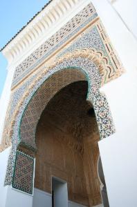 l'entrer de la mosqué de Sidi Boumediene
