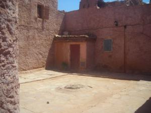 cour dans une maison ksar de Tiout