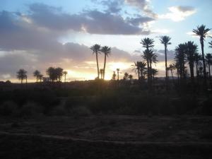 Coucher du soleil Tiout