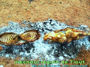 le mechoui region de naama Tiout