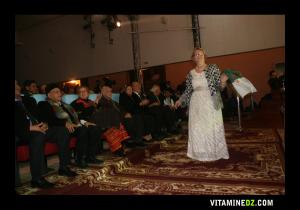 Ambiance à la Maison de la Culture avec la présence de Madame la Ministre de la Culture Khalida Toumi