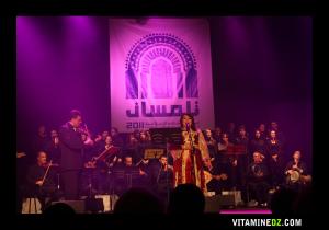 Nada Rihane avec le cœur de l'orchestre symphonique nationale