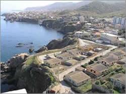 Vue générale sur la commune El Hammamet