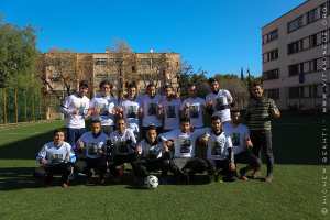 Partie de foot en Hommage à Mehdi Elias Moulessehoul ... un hymne à la vie