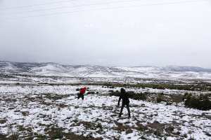 La neige est là : Région des Ouled Youcef et Mefrouche