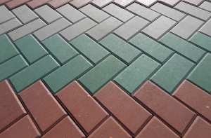 Pavé Bicouche Rectangulaire