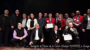 Clôture de la 1ère édition de la restauration d'Azazga, au niveau de l'annexe de la Maison de la Culture Mouloud MAMMERI à Azazga