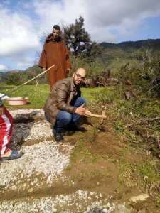 Plantation des arbres au village Tifaou-HEllil ! Comité de village