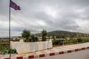 Marabout Sidi Malek ou Sidi Abdel Malek à l'entrée de Ouzidane