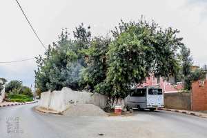 Sidi Boukhadra saint patron de Ouzidan, au beau milieu de la route !!!