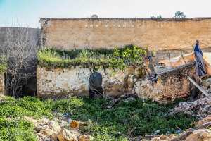Ce qui reste de l'ancienne mosquée à Sidi Yahia le coeur historique de Ouzidan (Tlemcen)