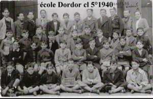 Ecole Dordor Alger en 1940