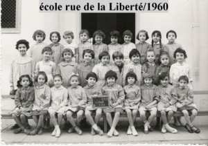 Ecole Liberté Alger en 1960