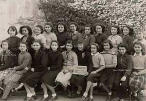 1950 ECOLE YUSUF A ALGER - classe des filles