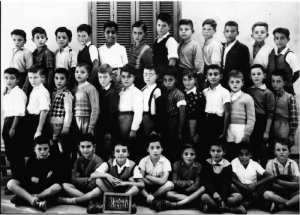 1955 ECOLE YUSUF A ALGER - classe de garçons
