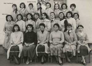 1956 ECOLE YUSUF A ALGER - classe des filles