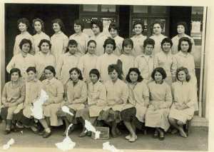 1959 ECOLE YUSUF A ALGER - classe des filles