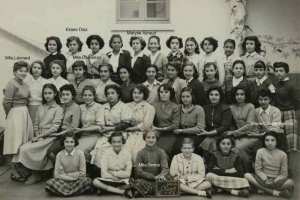 ECOLE CHAZOT A ALGER EN 1953
