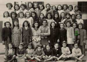 ECOLE CAUSSEMILLE A ALGER EN 1947
